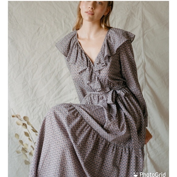 ❌SOLD❌Christy Dawn The Vivian Dress in Winter Garden Plaid - Picture 3 of 13